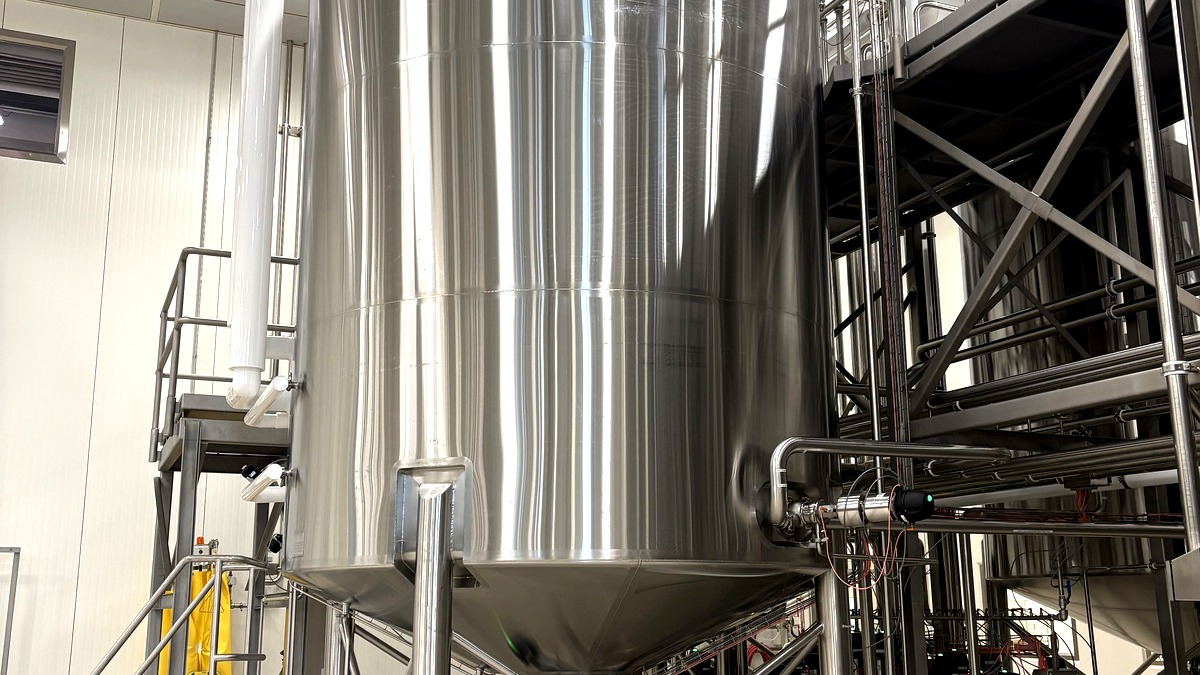 Réservoirs de brasserie en acier inoxydable