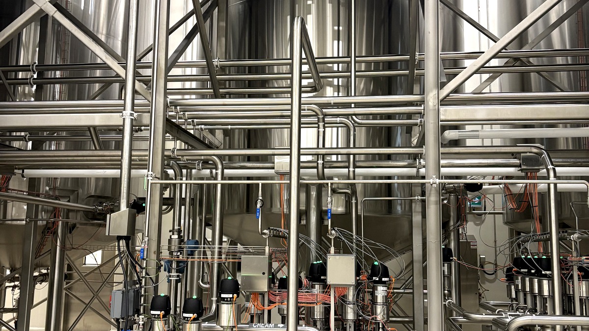 Installation sanitaire - vue d'ensemble tuyauterie